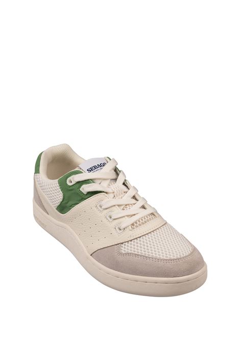 Sneakers Hurricane Atlantic Bianche e Verdi SEBAGO | 76118IWAG4