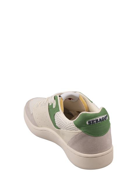 Sneakers Hurricane Atlantic Bianche e Verdi SEBAGO | 76118IWAG4