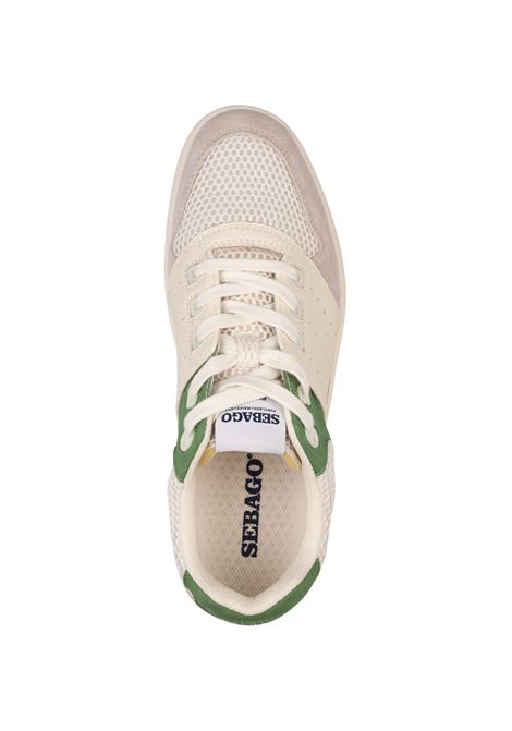 Sneakers Hurricane Atlantic Bianche e Verdi SEBAGO | 76118IWAG4