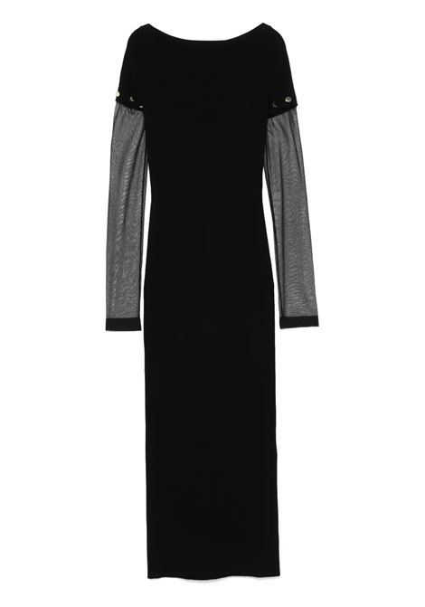 Black Grazia Long Dress SPORTMAX | 2512321041600004