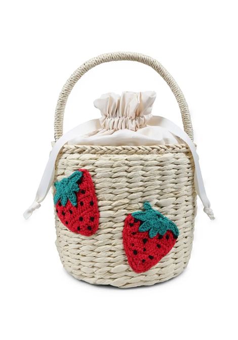 Strawberry Embroidery Tote Bag STELLA MCCARTNEY KIDS | Bags | TW0A48-2943999