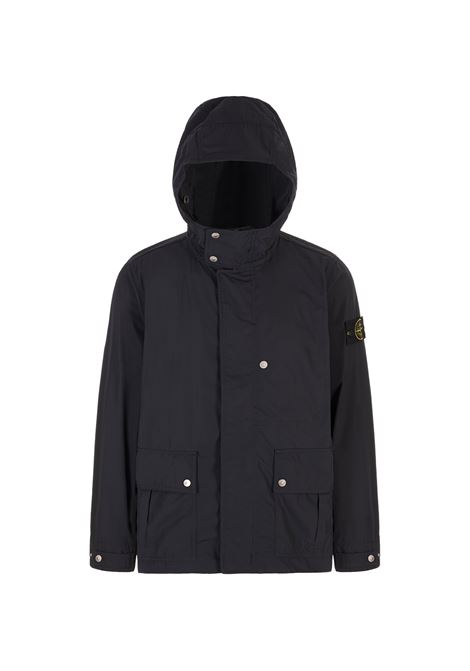 Giacca In Micro Twill Blu STONE ISLAND | Capispalla | K1S154100006-S0026V0020