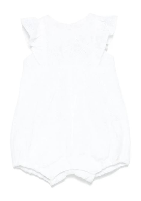 White Lace Romper With English Embroidery TARTINE ET CHOCOLAT | Dress And Jumpsuit | CA3302101