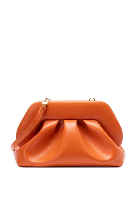 Orange Tia Vegan Fabric Clutch Bag THEMOIRE' | Bags | TMSR25TN111