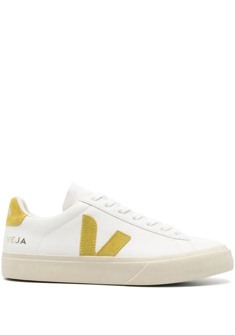 Sneakers Campo Chromefree In Bianco Liquor VEJA | Sneakers | CP0503887EXTRA WHITE/LIQUOR