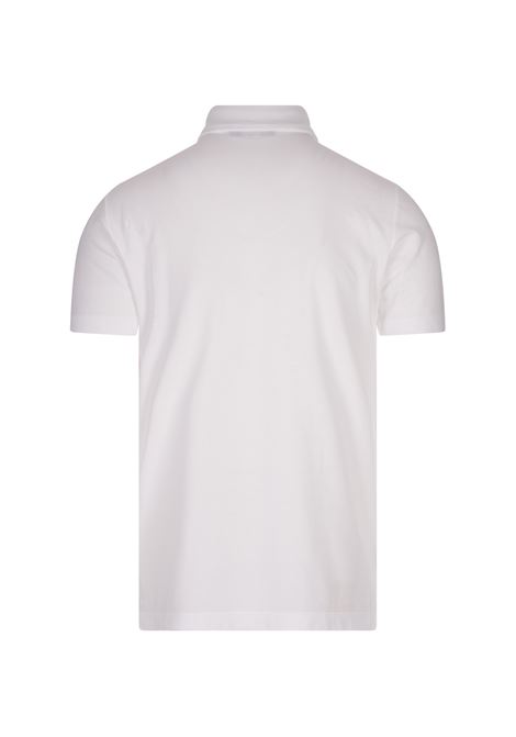 Polo In Jersey Bianca ZANONE | 815109-ZG380Z0001