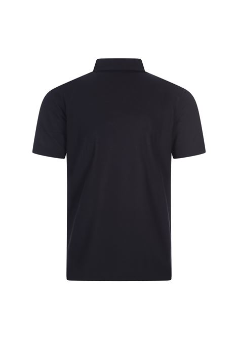 Polo In Jersey Nera ZANONE | 815109-ZG380Z0542